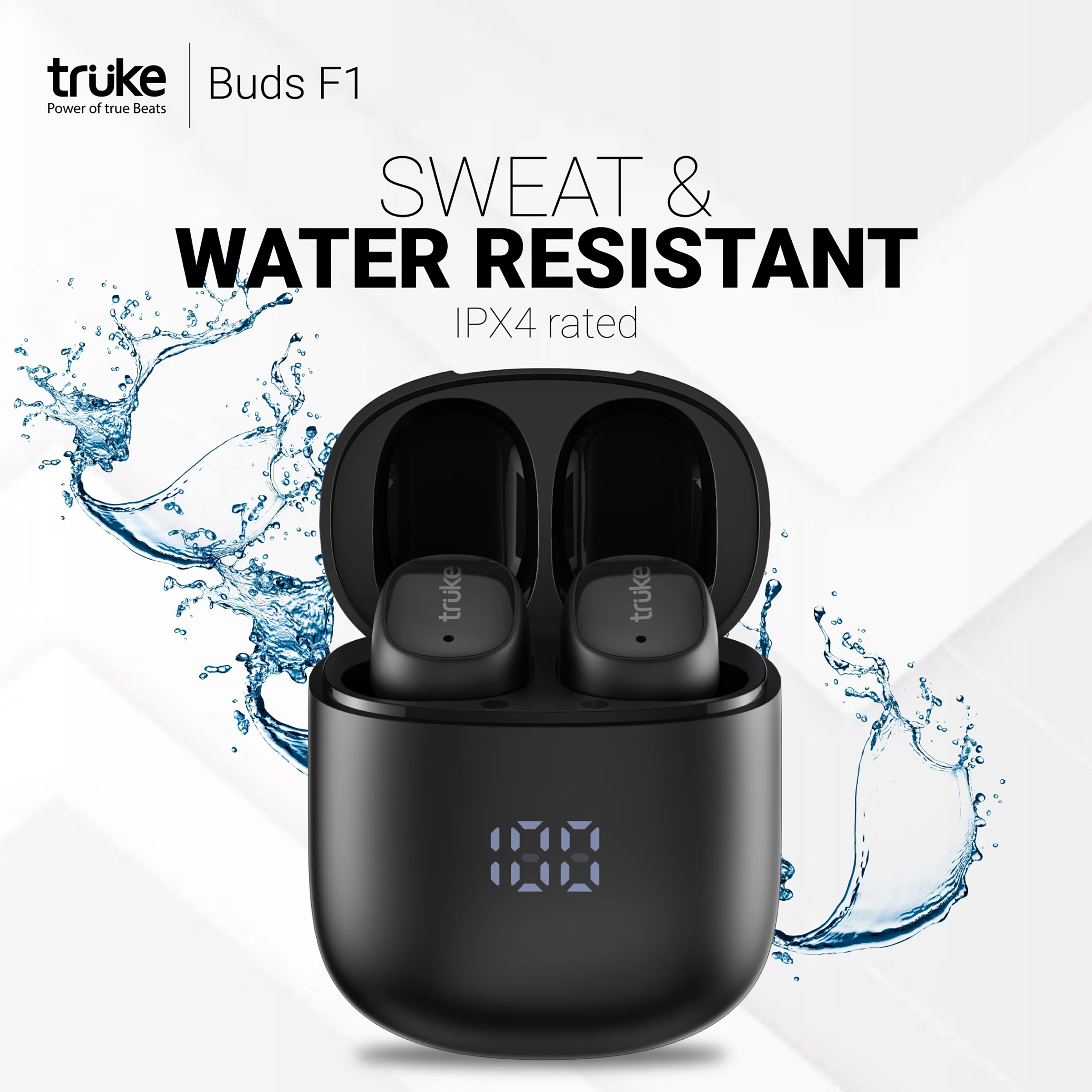 Buy Truke Buds F1 B130 TWS Earbuds with Environmental Noise